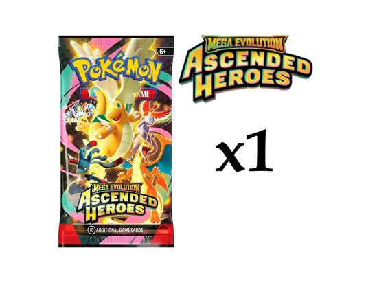 Ascended Heroes Booster Pack x1 (Hits Only)