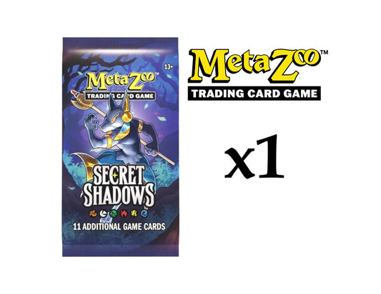 MetaZoo Secret Shadows Booster Pack x1 (Hits Only)